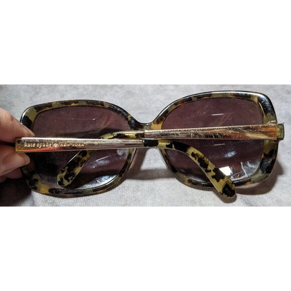 Kate Spade New York Margita Tortoise Oversized Sunglasses main image 6